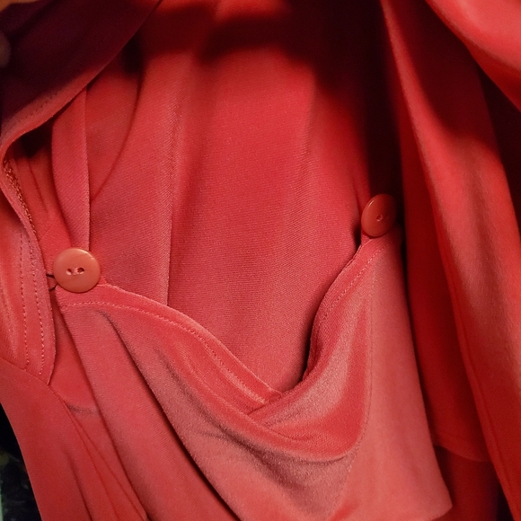 Sympli fuschia asymmetrical hidden pocket vest - Picture 8 of 9